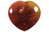 Colorful Carnelian Agate Heart #205315-1